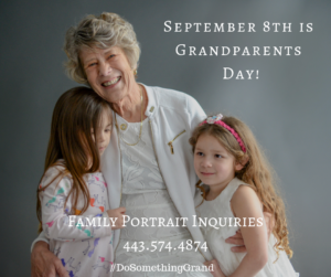 Portraits of generations to celebrate Grandparents Day